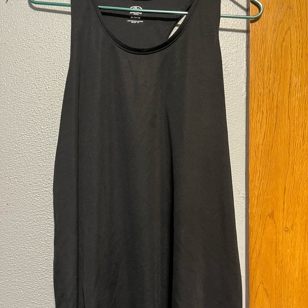 Athleta Black Racerback Tank Top